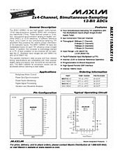 DataSheet MAX115 pdf